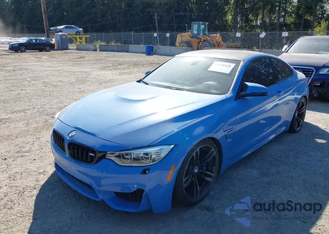 2016 BMW M4 из США, поврежденный, VIN WBS3R9C56GK336869